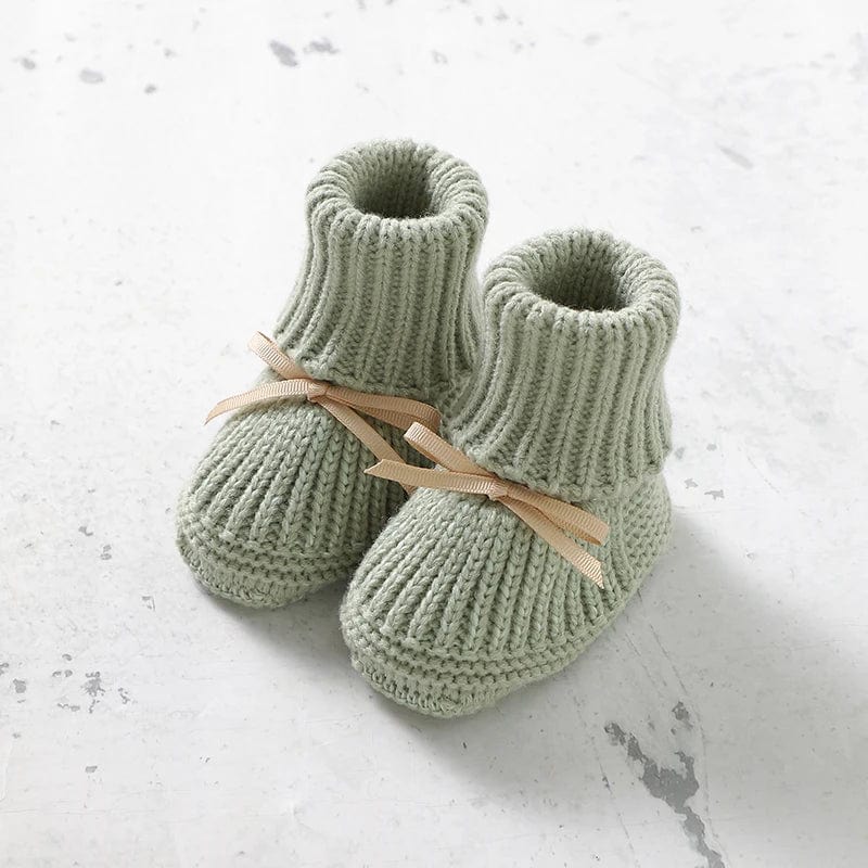 Chausson pour bebe en tricot