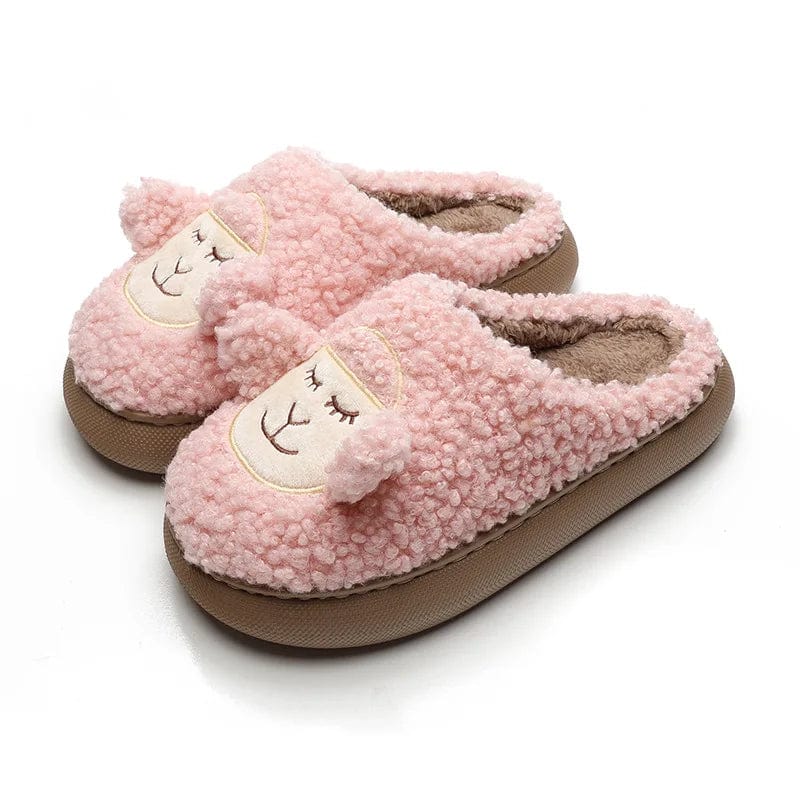 Chaussons femme mouton Rose / 41-42